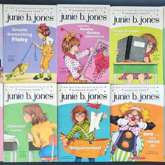 JUNIE B. JONES BOOKS LOT OF 20 ALMOST COMPLETE SET BY BARBARA PARK SCHOLASTIC - Picture 5 of 15